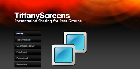 TiffanyScreens - a Presentation Tool for Peer Sharing | Digital Delights for Learners | Scoop.it