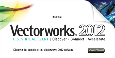 CAD and 2D/3D BIM solutions for design - Vectorworks 2012. | Logiciels d'architecture | Scoop.it