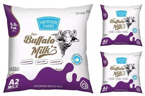 Mother Dairy lance une variante au lait de bufflonne pur | Lait de Normandie... et d'ailleurs | Scoop.it