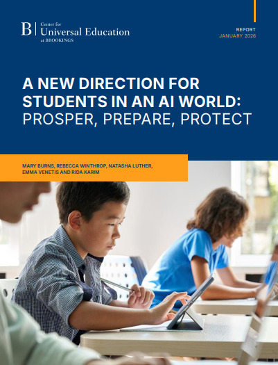 Informative report - A New Direction for Students in an AI world - Prosper - Prepare - Protect (released Jan. 14, 2026) | gpmt | Scoop.it