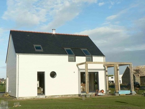 Maison Bioclimatique à Plouhinec | Architecture, maisons bois & bioclimatiques | Scoop.it