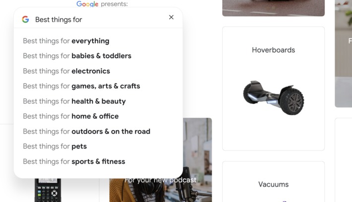Google Shopping microsite highlights 1,000 of the most popular products based on users interests - and marks the start of a battle against Amazon for being the destination for #eCommerce search sta... | WHY IT MATTERS: Digital Transformation | Scoop.it