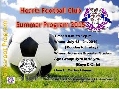 Heartz Football Club Summer Camp | Cayo Scoop!  The Ecology of Cayo Culture | Scoop.it