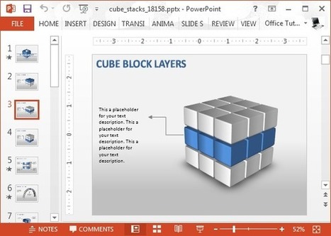 Animated 3D Cube Diagrams For PowerPoint Presentations | PowerPoint presentations and PPT templates | Scoop.it