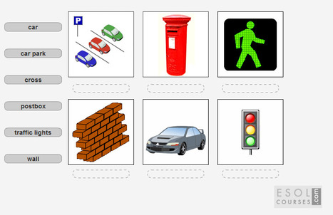 About Town - Picture Matching Quiz | English Word Power | Scoop.it