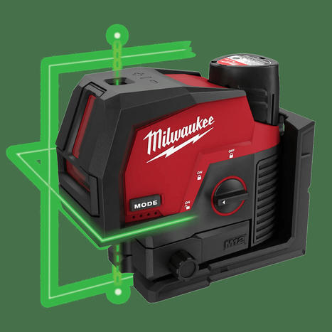 M12™ Green Cross Line and Plumb Points Laser • | Tile Cutters | Scoop.it