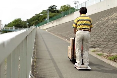 The WalkCar, a Japanese Gadget Designed to Make Walking Obsolete | Strange days indeed... | Scoop.it