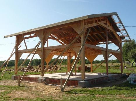 Contreventement d'une structure paille | La maison durable | Build Green, pour un habitat écologique | Scoop.it