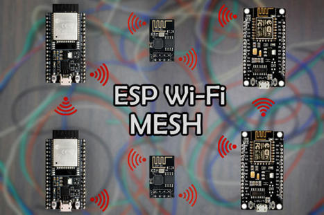 How to Configure an ESP Mesh Network using Arduino IDE – Communicate among and between ESP32, ESP8266, and NodeMCU | #dotdot, the community internet | Scoop.it