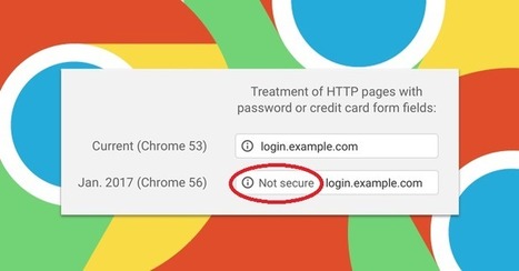 Google Chrome to Label Sensitive HTTP Pages as "Not Secure" | #CyberSecurity  | ICT Security-Sécurité PC et Internet | Scoop.it