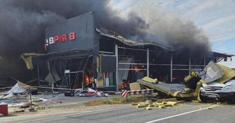 Dr&ouml;nare slog ned i ukrainsk supermarket &ndash; f&aring;ngades p&aring; video | Utrikes | A1Uutiset | Scoop.it