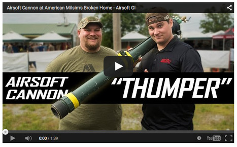 Airsoft Cannon at American Milsim's Broken Home - Airsoft GI video on YT! | Thumpy's 3D House of Airsoft™ @ Scoop.it | Scoop.it