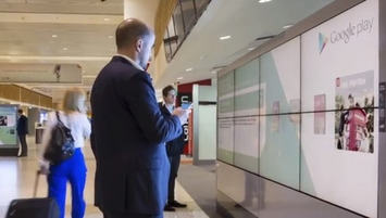 Google's Futuristic Airport Billboards Are Interactive, Allow You To Download Content | Travel Retail | Scoop.it