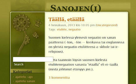 Sanojen selityksiä | Bazaar | 1Uutiset - Lukemisen tähden | Scoop.it