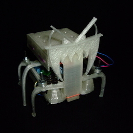 Hexapoduino: tiny hexapod 3D printed, Arduino controlled | Raspberry Pi | Scoop.it