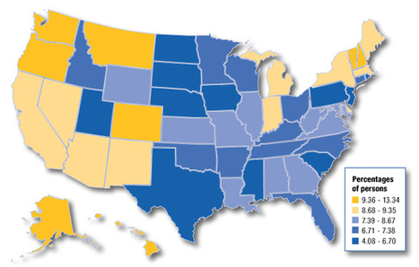 How (and how much) the 50 states do drugs, in 5 maps - Washington Post (blog) | ReactNow - Latest News updated around the clock | Scoop.it