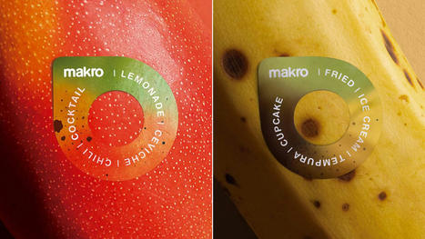 Cet autocollant anti-gaspi vous sugg&egrave;re des recettes selon la maturit&eacute; des fruits | Local delivery for Gene Directed Enzyme Prodrug Therapy | Scoop.it