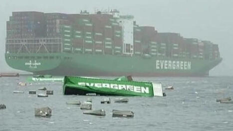 Evergreen Ship Loses Boxes Closing Callao Port for Hours / le 04.08.2025 | Pollution accidentelle des eaux (+ d&eacute;chets plastiques) | Scoop.it