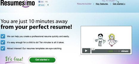 Free Resume builder online - Resumesimo.com - Impress By Your Resume | Communicate...and how! | Scoop.it