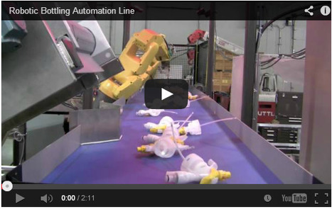 Vídeo: una línea de montaje robótica en una fabrica de envases de plástico | tecno4 | Scoop.it