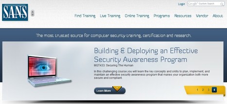 SANS Information, Network, Computer Security Training... | 21st Century Learning and Teaching | Scoop.it