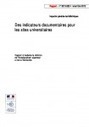 Pierre Carbone "Des indicateurs documentaires pour les sites universitaires" | LaLIST Veille Inist-CNRS | Scoop.it