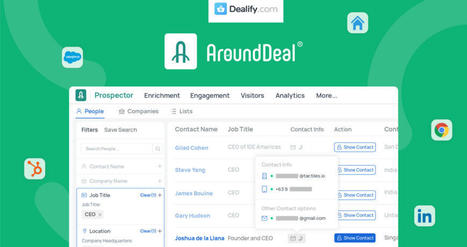 AroundDeal is the leading platform for data on marketing and sales and automation. Get access to over 120 million verified contacts and company data and insights.Better data leads to better growth.... | Starting a online business entrepreneurship.Build Your Business Successfully With Our Best Partners And Marketing Tools.The Easiest Way To Start A Profitable Home Business! | Scoop.it