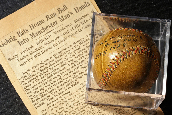 Connecticut family selling Lou Gehrig's home run ball | Kiosque du monde : Amériques | Scoop.it