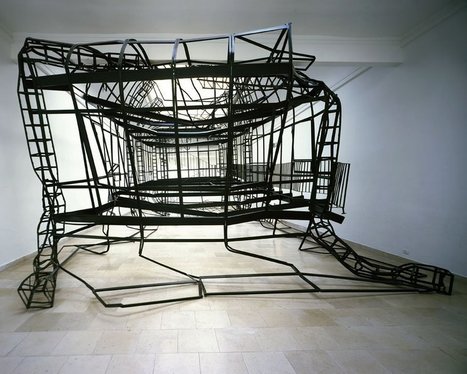 Monika Sosnowska, "1:1" | Art Installations, Sculpture, Contemporary Art | Scoop.it