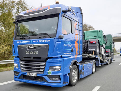 MAN livre des camions &eacute;lectriques... avec des camions &eacute;lectriques | VERS DES MOBILITES SOBRES ET PROPRES | Scoop.it