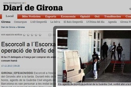 L'abattoir de Gérone (Espagne) aussi perquisitionné dans le cadre du trafic de viande de cheval | La Gazette des abattoirs | Scoop.it