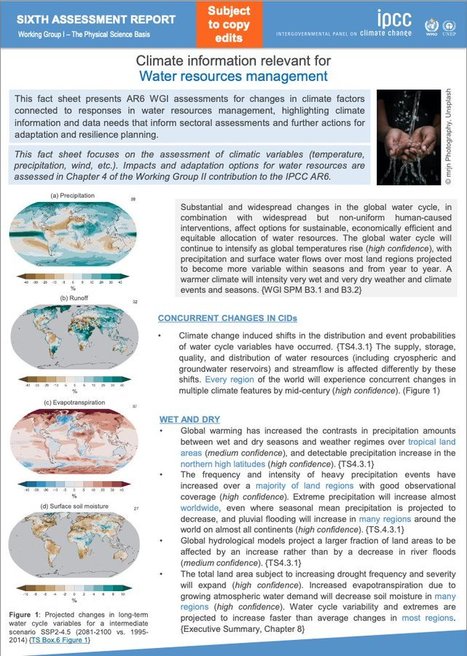 GIEC. Fiches d'information r&eacute;gionales.&nbsp;Fiches d'information pertinentes pour les secteurs | Biodiversit&eacute; | Scoop.it