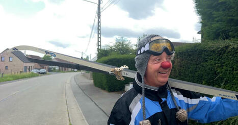 Villerot - Un clown skieur à la rencontre des habitants | Social | Scoop.it