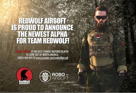 ROBO MURRAY Joins the Redwolf Airsoft team! - Facebook | Thumpy's 3D House of Airsoft™ @ Scoop.it | Scoop.it