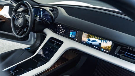 2020 Porsche Taycan interior leaked | Porsche cars are amazing autos | Scoop.it