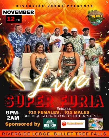 Super Furia Band Playing at Riverside | Cayo Scoop!  The Ecology of Cayo Culture | Scoop.it