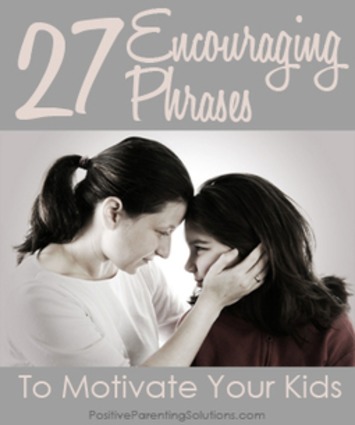 Encouraging Words - Positive Parenting Solutions | Momfulness | Scoop.it