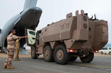 Arrivés par la mer, les blindés Griffon de l'armée de Terre quittent le Sahel en avion | GUERRE AU MALI - FRENCH MILITARY OPERATIONS IN MALI | Scoop.it