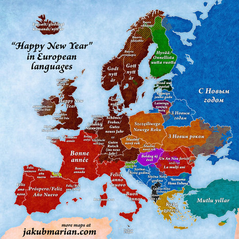 ‘Happy New Year’ in European languages | Net-plus-ultra | Scoop.it