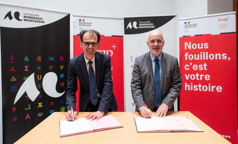 Arch&eacute;ologie&nbsp;: l&rsquo;Universit&eacute; Bordeaux Montaigne et l&rsquo;Institut national de recherches arch&eacute;ologiques pr&eacute;ventives scellent un partenariat | Universit&eacute; Bordeaux Montaigne | Scoop.it