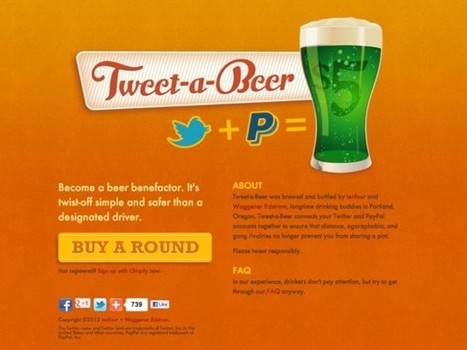Payez une bière à vos amis Twitter avec Tweet-a-beer | Essentiels et SuperFlus | Scoop.it