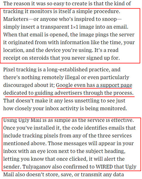A Clever Way to Tell Which of Your Emails Are Being Tracked | Privacy | 21st Century Learning and Teaching | Scoop.it