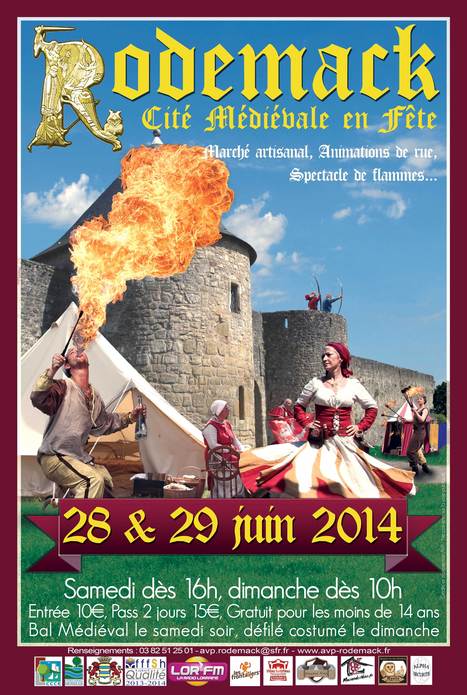 Fête Médiévale à RODEMACK (FR) | 2014 | Festivals Celtiques et fêtes médiévales | Scoop.it