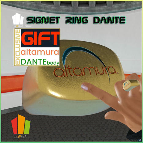 Signet Ring For Altamura Dante Body 1L Promo Gift by 123DigiArt | Teleport Hub - Second Life Freebies | Second Life Freebies | Scoop.it