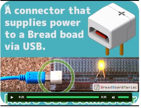 Alimenta tu protoboard a través de USB con este conector | tecno4 | Scoop.it