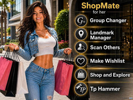 ShopMate HUD October 2026 Gift by PrimAxis | Teleport Hub - Second Life Freebies | Second Life Freebies | Scoop.it