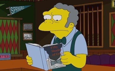 Les Simpsons aussi lisent EL James | The simpsons | Scoop.it