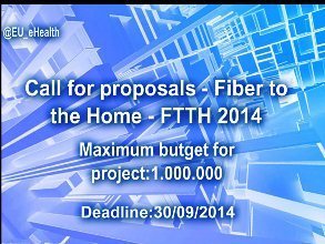 Call for proposals - Fiber to the Home - FTTH 2014 | social media useful  tools | Scoop.it