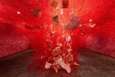 Chiharu Shiota : “Crossroads” | Art Installations, Sculpture, Contemporary Art | Scoop.it