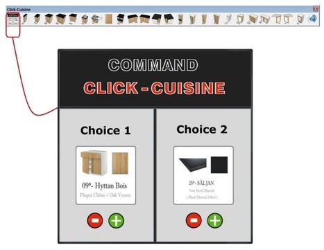 Plugins SketchUp – Click-Cuisine et Click-Change de David Barros | SketchUp | Scoop.it